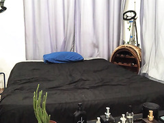 Hot Ebony Beauty Invites Her White Boyfriend For A Hot Pounding In Her Bed