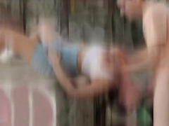 Two Ebony Chicks Riding A Good BBC’s Dick And Face Together!