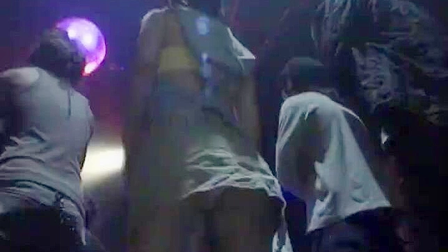 Rough Sex In Crowded Club With Drunk Guys And Poor Girl