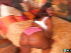 BBW Ebony Milf Has Her Way With Fat Cock