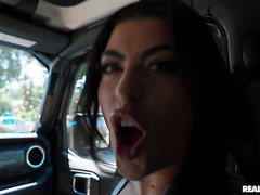 Addis Fouche Gets Fucked Hard By The Pool And Takes A Huge Load On Her Ass