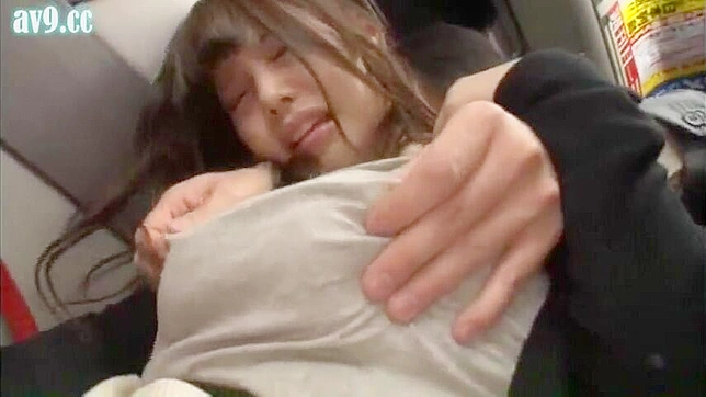 Asians Teen Huge Tits In Public Bus Seduce Sleepy Guy