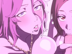 Orihime And Rangiku  Hentai Anime