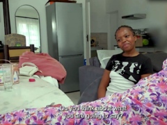 This 18YO EBONY Girl Came Acting Holy