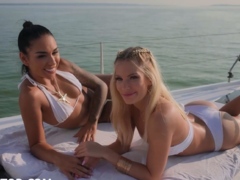 Candee Licious Ahd Black Angels Sea Threesome
