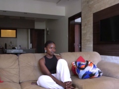 This Cute EBONY TEEN Came For Opportunity