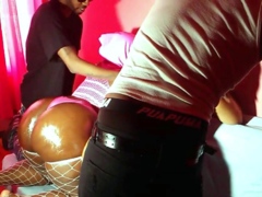 Thick Black And Horny Cocks In Threesome Fuck