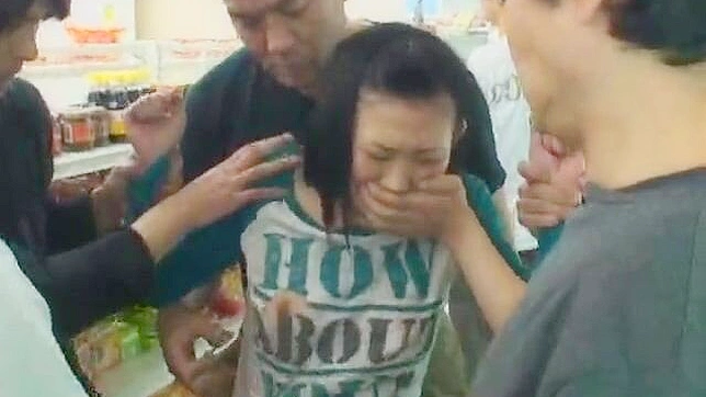 Brutal Assault On Asian Lady During Shopping Trip
